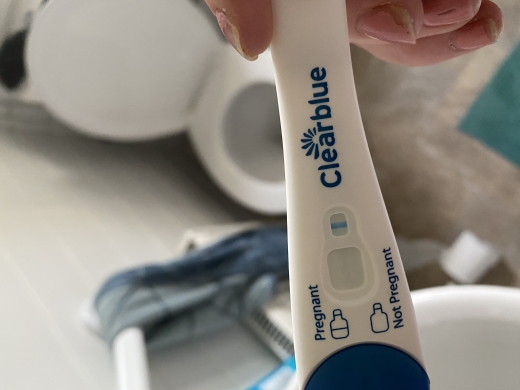 Clearblue Advanced Pregnancy Test, 12 Days Post Ovulation, Cycle Day 28