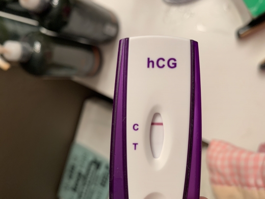 First Signal One Step Pregnancy Test, 14 Days Post Ovulation, Cycle Day 29