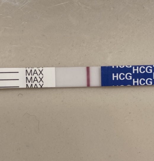 Wondfo Test Strips Pregnancy Test, 8 Days Post Ovulation, FMU