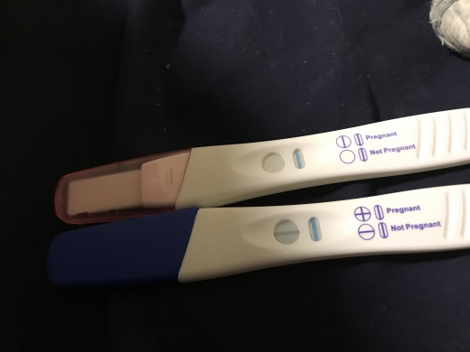 CVS One Step Pregnancy Test, 7 Days Post Ovulation