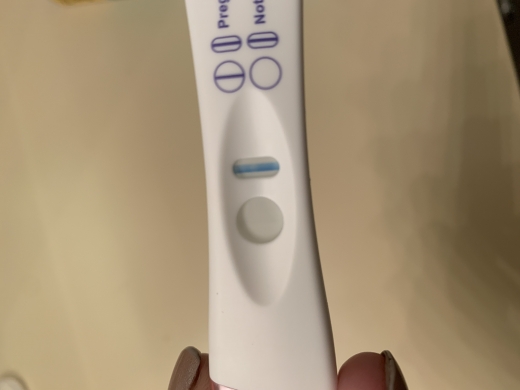 CVS Early Result Pregnancy Test, 11 Days Post Ovulation, Cycle Day 25