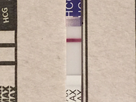 SurePredict Pregnancy Test, 13 Days Post Ovulation, Cycle Day 27