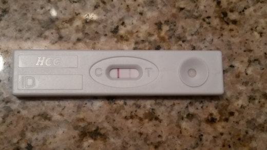 New Choice (Dollar Tree) Pregnancy Test, 12 Days Post Ovulation, Cycle Day 26