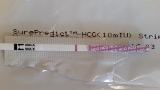 SurePredict Pregnancy Test, 9 Days Post Ovulation, FMU