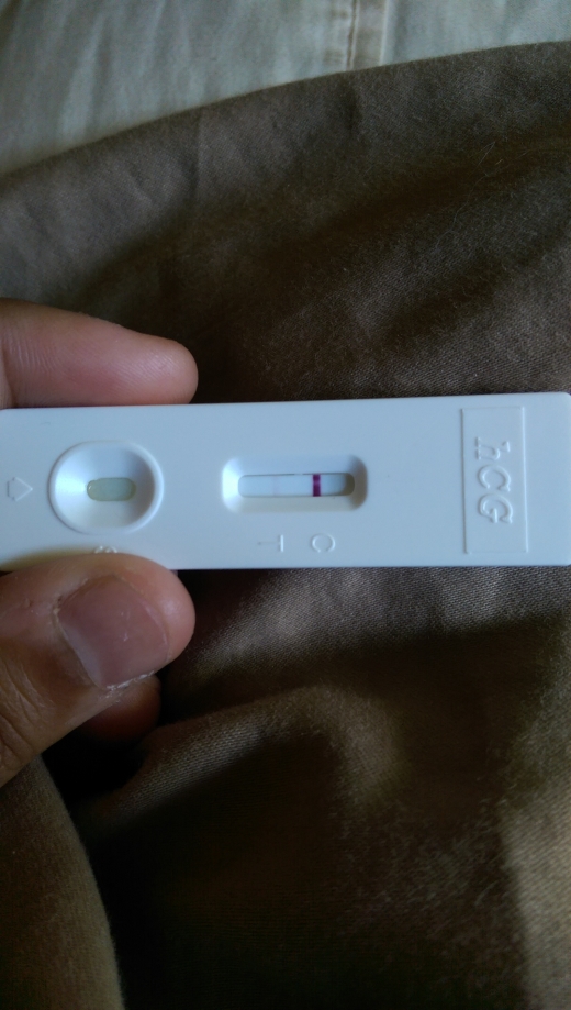 New Choice (Dollar Tree) Pregnancy Test, 11 Days Post Ovulation, Cycle Day 28