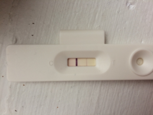 New Choice (Dollar Tree) Pregnancy Test, 10 Days Post Ovulation, FMU