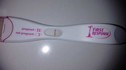 First Response Early Pregnancy Test, 12 Days Post Ovulation, FMU, Cycle Day 24