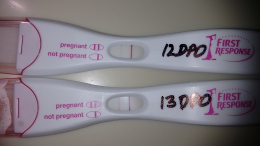 First Response Early Pregnancy Test, 13 Days Post Ovulation, FMU, Cycle Day 25