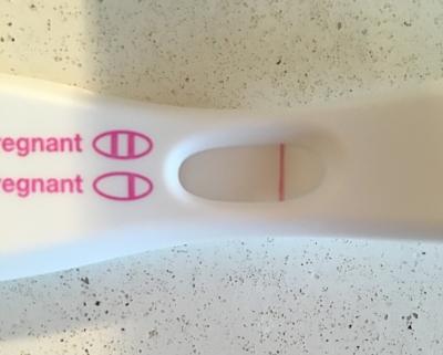 First Response Early Pregnancy Test, FMU, Cycle Day 31