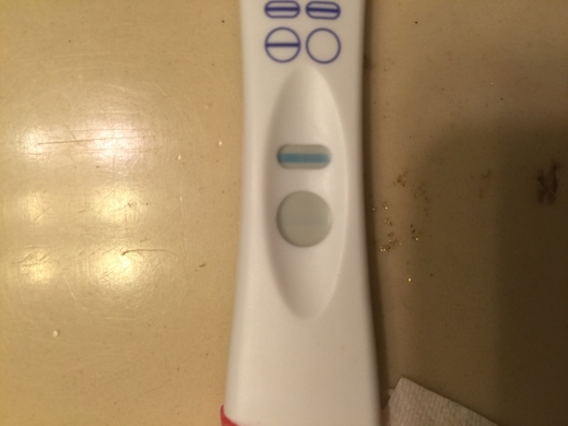 New Choice (Dollar Tree) Pregnancy Test, 10 Days Post Ovulation, Cycle Day 22