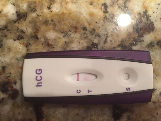 New Choice (Dollar Tree) Pregnancy Test, Cycle Day 20