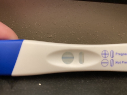 CVS One Step Pregnancy Test, 6 Days Post Ovulation