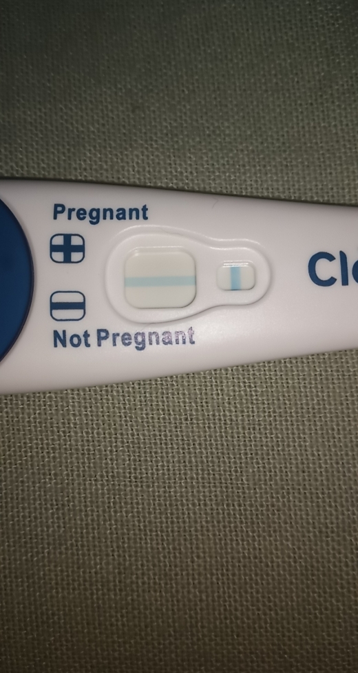 Clearblue Plus Pregnancy Test, 18 Days Post Ovulation