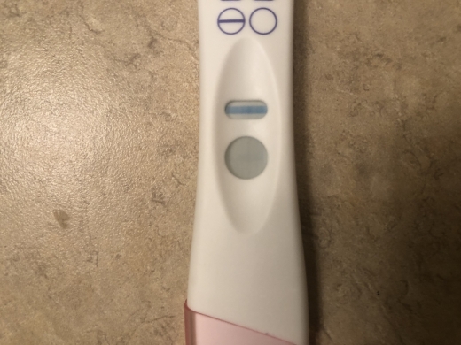 CVS Early Result Pregnancy Test, 12 Days Post Ovulation, Cycle Day 35