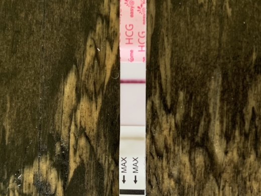 Home Pregnancy Test, 8 Days Post Ovulation