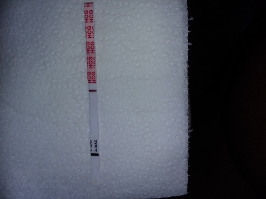 Wondfo Test Strips Pregnancy Test, Cycle Day 26