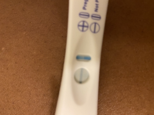 Equate One Step Pregnancy Test, FMU, Cycle Day 45