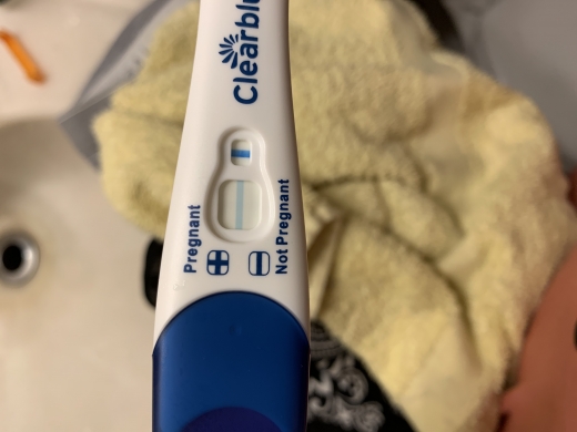 Clearblue Plus Pregnancy Test, 9 Days Post Ovulation, FMU