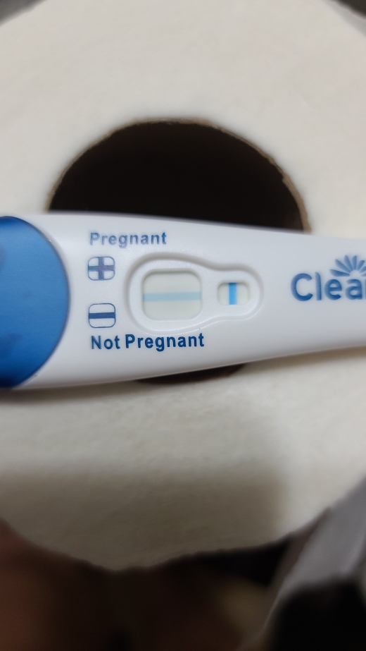 Clearblue Plus Pregnancy Test, 10 Days Post Ovulation, Cycle Day 23