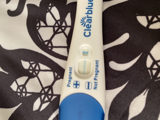 Clearblue Plus Pregnancy Test, 12 Days Post Ovulation, Cycle Day 29