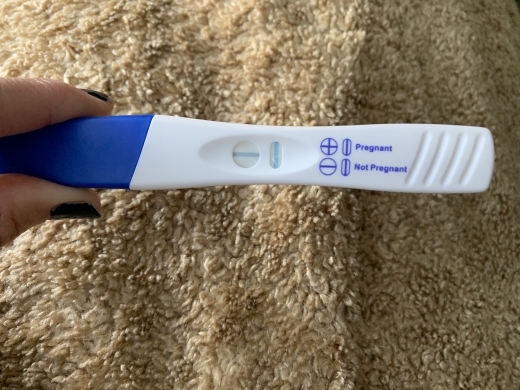 CVS One Step Pregnancy Test, 10 Days Post Ovulation