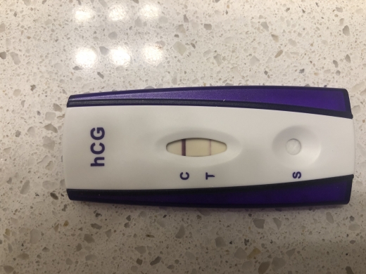 First Signal One Step Pregnancy Test, 9 Days Post Ovulation