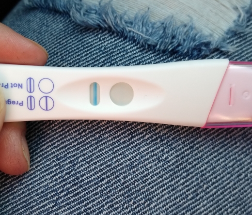 negative equate pregnancy test