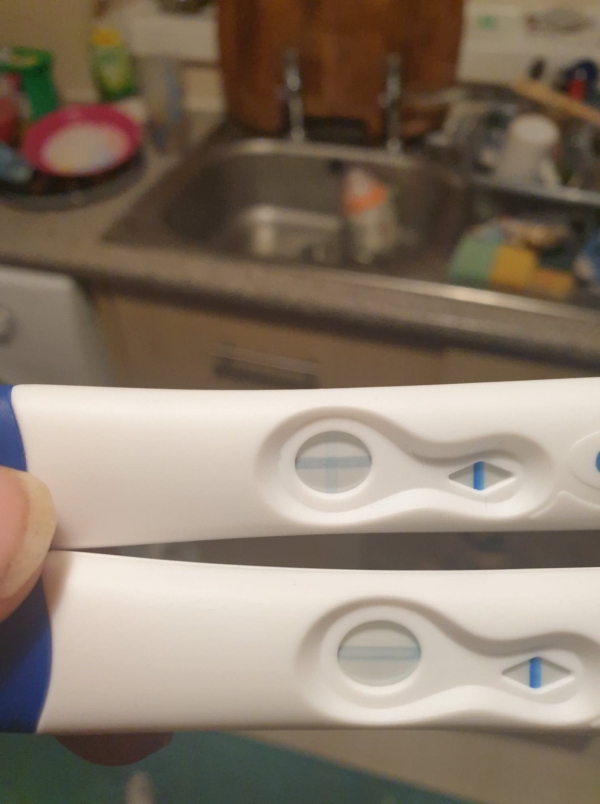 Clearblue Plus Pregnancy Test, Cycle Day 40