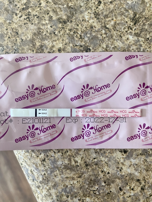 Home Pregnancy Test, 8 Days Post Ovulation