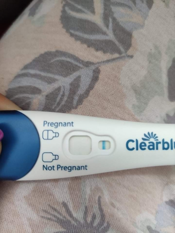 Clearblue Plus Pregnancy Test, 9 Days Post Ovulation