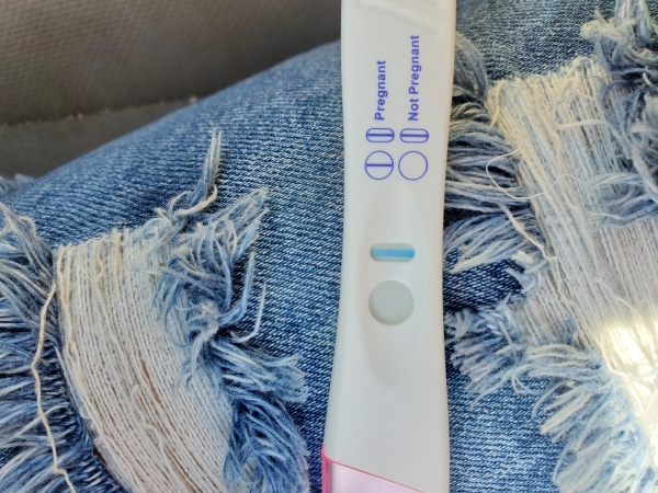 Equate One Step Pregnancy Test, 8 Days Post Ovulation