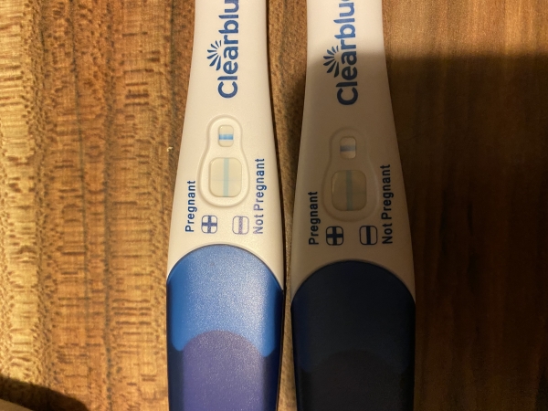 Clearblue Plus Pregnancy Test, 10 Days Post Ovulation