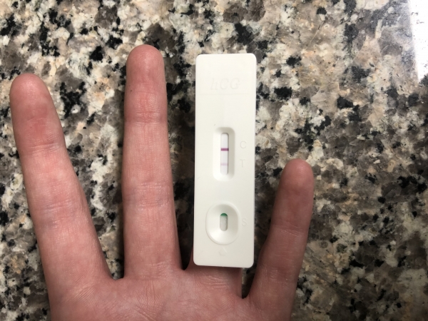 New Choice Pregnancy Test, 9 Days Post Ovulation
