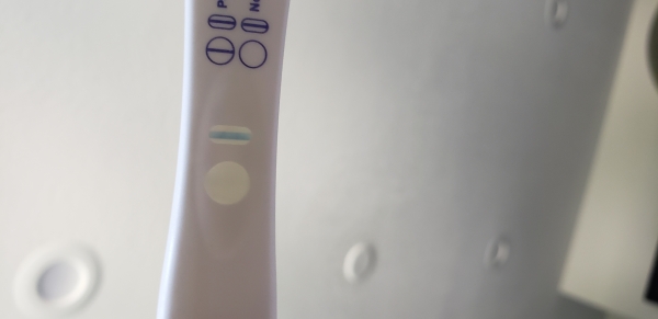 Equate One Step Pregnancy Test, Cycle Day 22