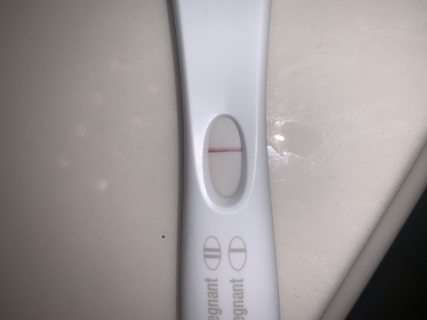 First Response Early Pregnancy Test, FMU, Cycle Day 38