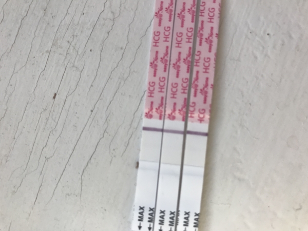 Easy-At-Home Pregnancy Test, 8 Days Post Ovulation, FMU, Cycle Day 28