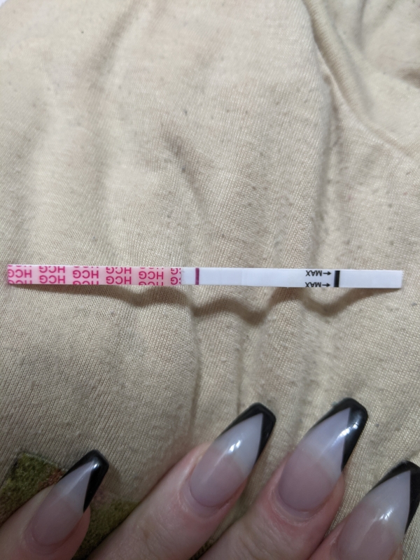 Wondfo Test Strips Pregnancy Test, 13 Days Post Ovulation, Cycle Day 23