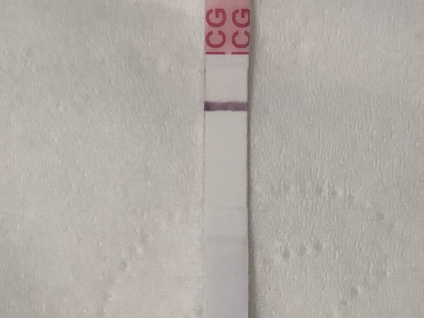 Wondfo Test Strips Pregnancy Test, 11 Days Post Ovulation