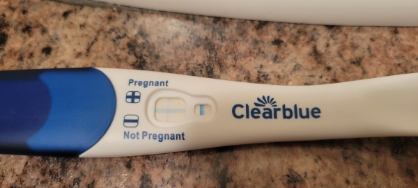 Clearblue Advanced Pregnancy Test, 20 Days Post Ovulation