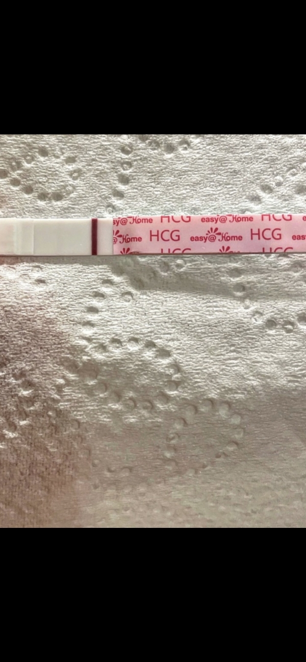 Easy-At-Home Pregnancy Test, 11 Days Post Ovulation, Cycle Day 25