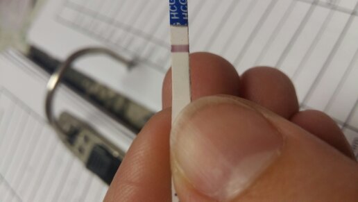 Home Pregnancy Test, 8 Days Post Ovulation, Cycle Day 19