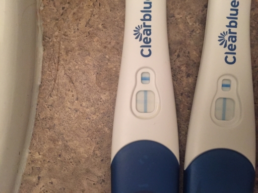 Clearblue Plus Pregnancy Test, Cycle Day 45