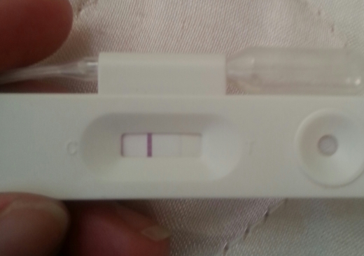 New Choice (Dollar Tree) Pregnancy Test, 12 Days Post Ovulation, FMU, Cycle Day 24
