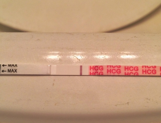 Wondfo Test Strips Pregnancy Test, 10 Days Post Ovulation, Cycle Day 30