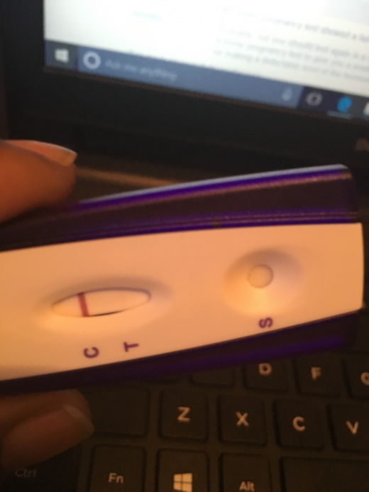 New Choice (Dollar Tree) Pregnancy Test, 6 Days Post Ovulation, Cycle Day 18