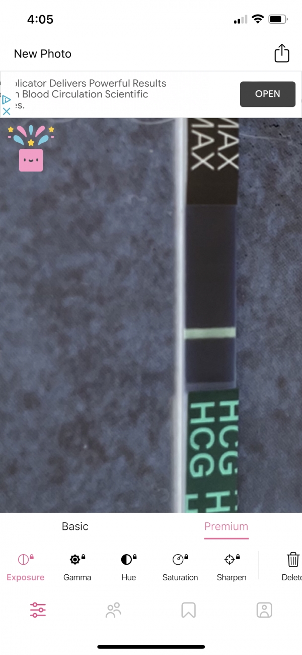 Generic Pregnancy Test, 11 Days Post Ovulation