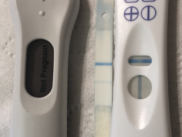 Generic Pregnancy Test, 7 Days Post Ovulation, Cycle Day 27