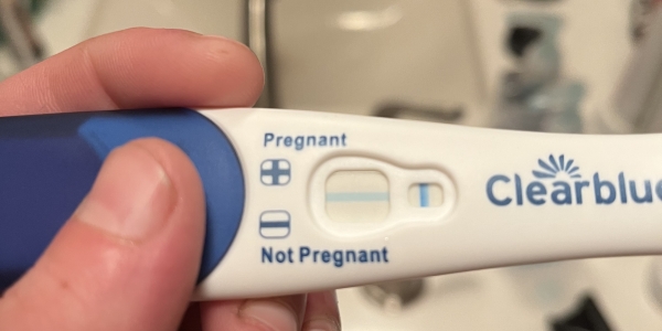 Clearblue Plus Pregnancy Test, 10 Days Post Ovulation, Cycle Day 23