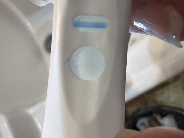 CVS Early Result Pregnancy Test, 11 Days Post Ovulation, Cycle Day 25