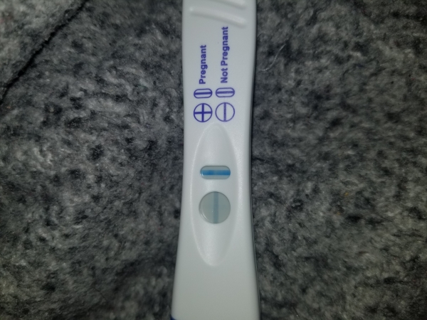 CVS One Step Pregnancy Test, 9 Days Post Ovulation